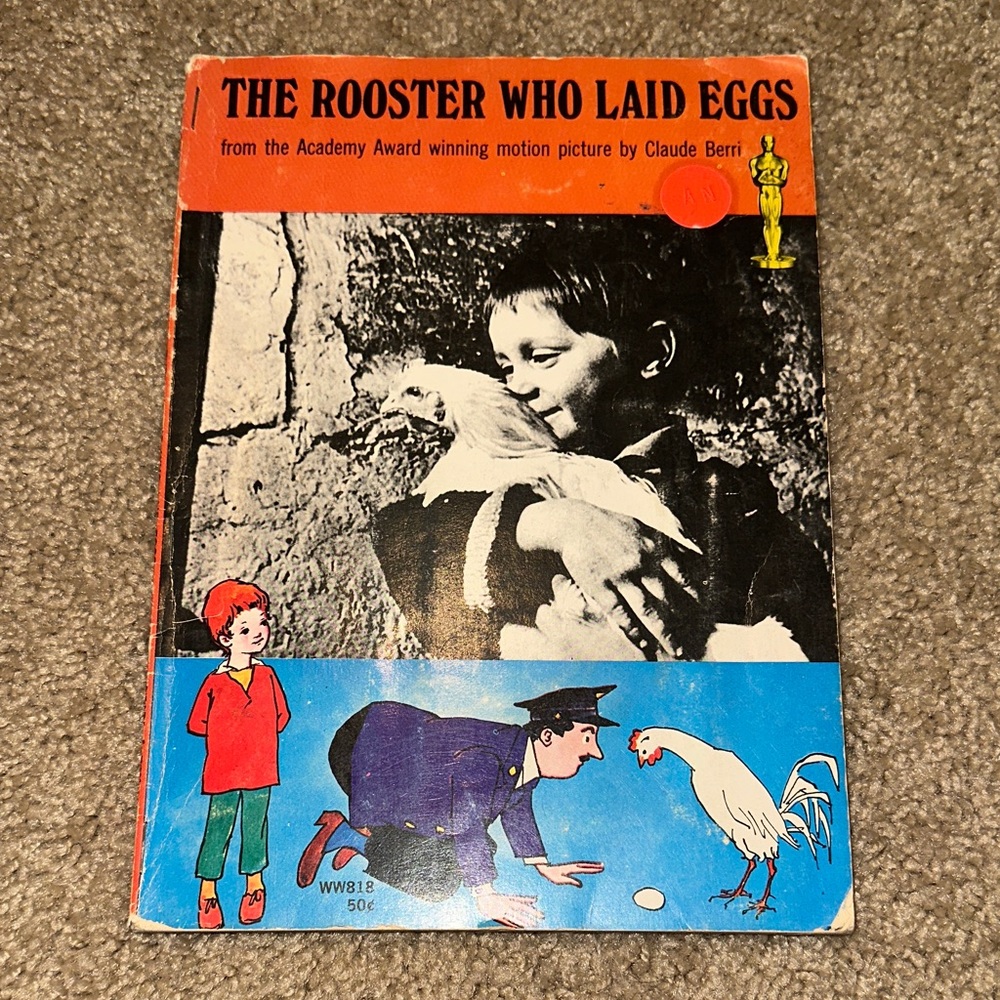 The Rooster Who Laid Eggs *Vintage* Softcover Book